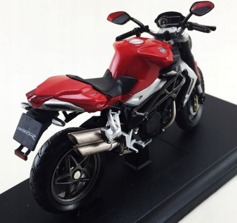 MV AGUSTA Brutale 990R model 1:18 Welly metalowy MV AGUSTA Brutale 990R model 1:18 Welly metalowy