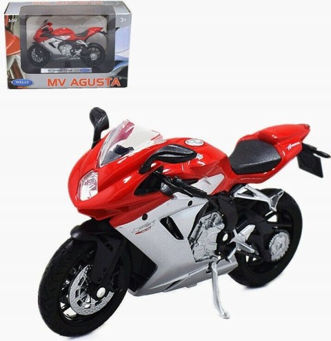 MV AGUSTA Brutale 990R model 1:18 Welly metalowy MV AGUSTA Brutale 990R model 1:18 Welly metalowy