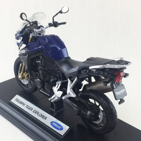 TRIUMPH Tiger Explorer motocykl model 1:18 Welly TRIUMPH Tiger Explorer motocykl model 1:18 Welly