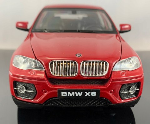 BMW X6 5.0 xDrive E71 red model Welly 1:24 BMW X6 5.0 xDrive E71 red model Welly 1:24