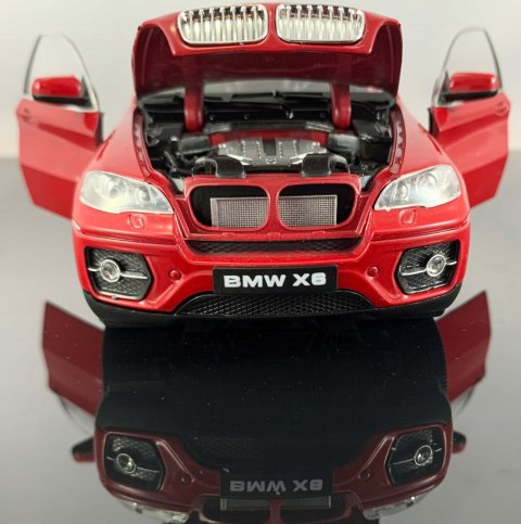 BMW X6 5.0 xDrive E71 red model Welly 1:24 BMW X6 5.0 xDrive E71 red model Welly 1:24