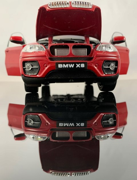 BMW X6 5.0 xDrive E71 red model Welly 1:24 BMW X6 5.0 xDrive E71 red model Welly 1:24
