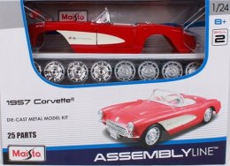 Chevrolet Corvette 1957 1:24 do składania Maisto