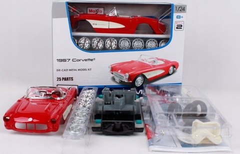 Chevrolet Corvette 1957 1:24 do składania Maisto Chevrolet Corvette 1957 1:24 do składania Maisto
