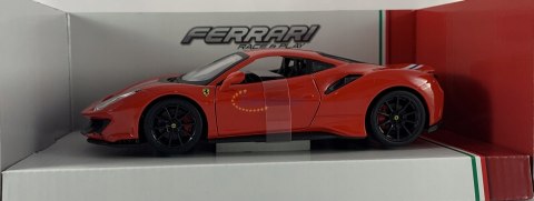 FERRARI 488 Pista red model 1:24 Bburago 26026