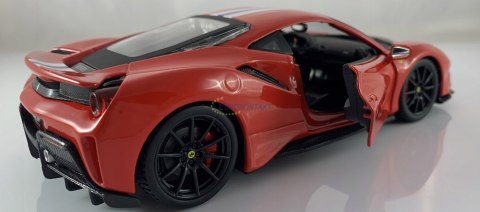FERRARI 488 Pista red model 1:24 Bburago 26026