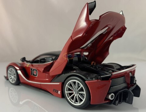 FERRARI FXX K #10 red model Bburago 26301 1:24 FERRARI FXX K #10 red model Bburago 26301 1:24