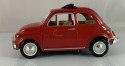 Fiat 500 L 1968 red 1:24 metalowy Bburago 22099
