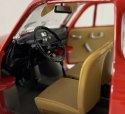 Fiat 500 L 1968 red 1:24 metalowy Bburago 22099