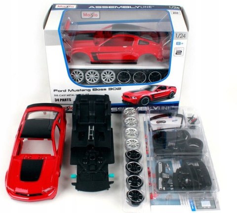 Ford MUSTANG Boss 302 1:24 do składania Maisto Ford MUSTANG Boss 302 1:24 do składania Maisto