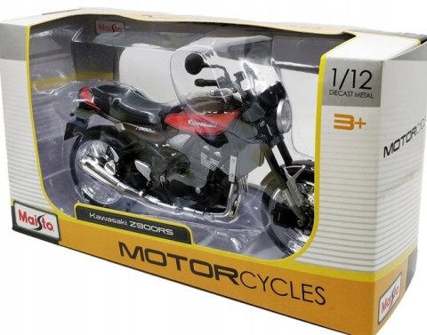 KAWASAKI Z900RS motocykl red model 1:12 Maisto KAWASAKI Z900RS motocykl red model 1:12 Maisto