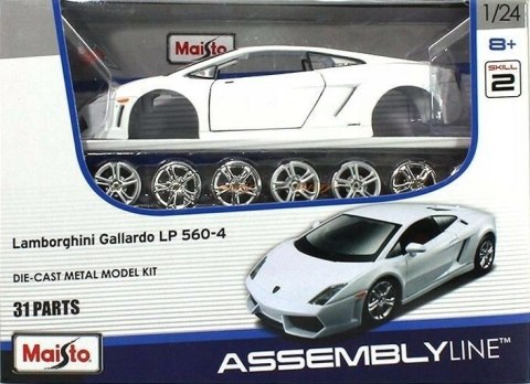 Lamborghini Gallardo 1:24 do składania Maisto Lamborghini Gallardo 1:24 do składania Maisto