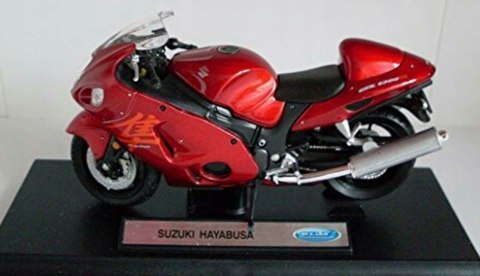 SUZUKI GSX 1300R Hayabusa motocykl 1:18 Welly SUZUKI GSX 1300R Hayabusa motocykl 1:18 Welly