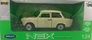 TRABANT 601 S De luxe model metal Welly 1:24
